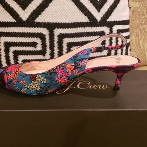 JCrew Slingback Pumps